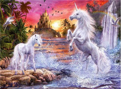 Ravensburger Puzzle Star Line Belles licornes 500 pièces